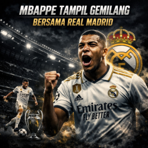 Mbappe Tampil Gemilang Bersama Real Madrid