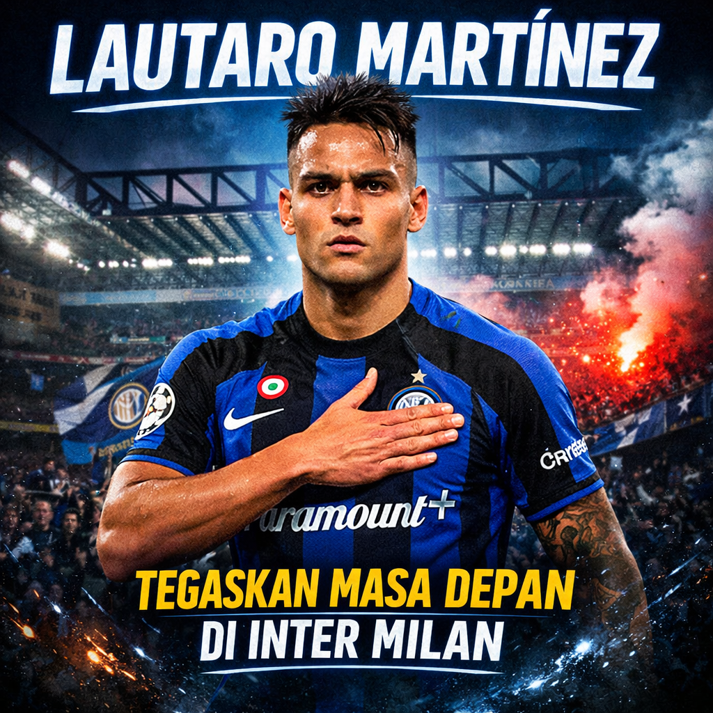 Lautaro Martínez menegaskan masa depan bersama Inter Milan sebagai kapten tim